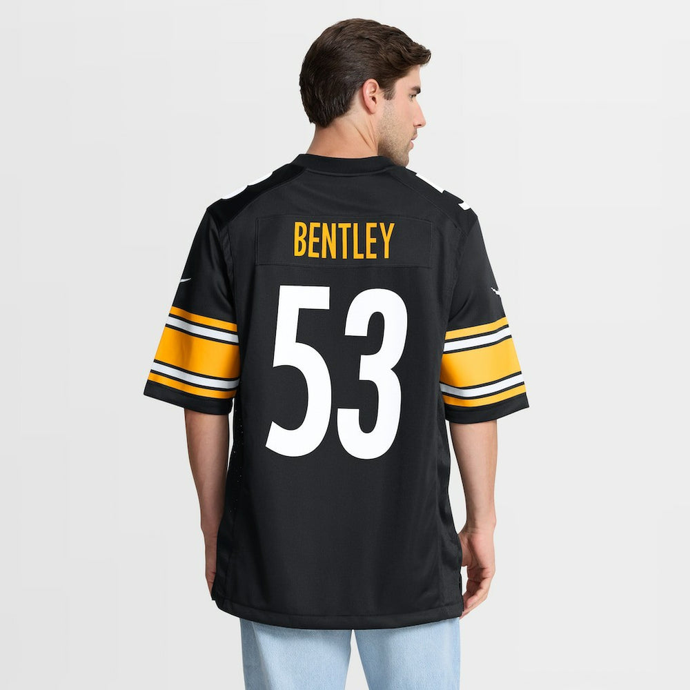 Nike JaWhaun Bentley Pittsburgh Steelers Team Game Jersey Black