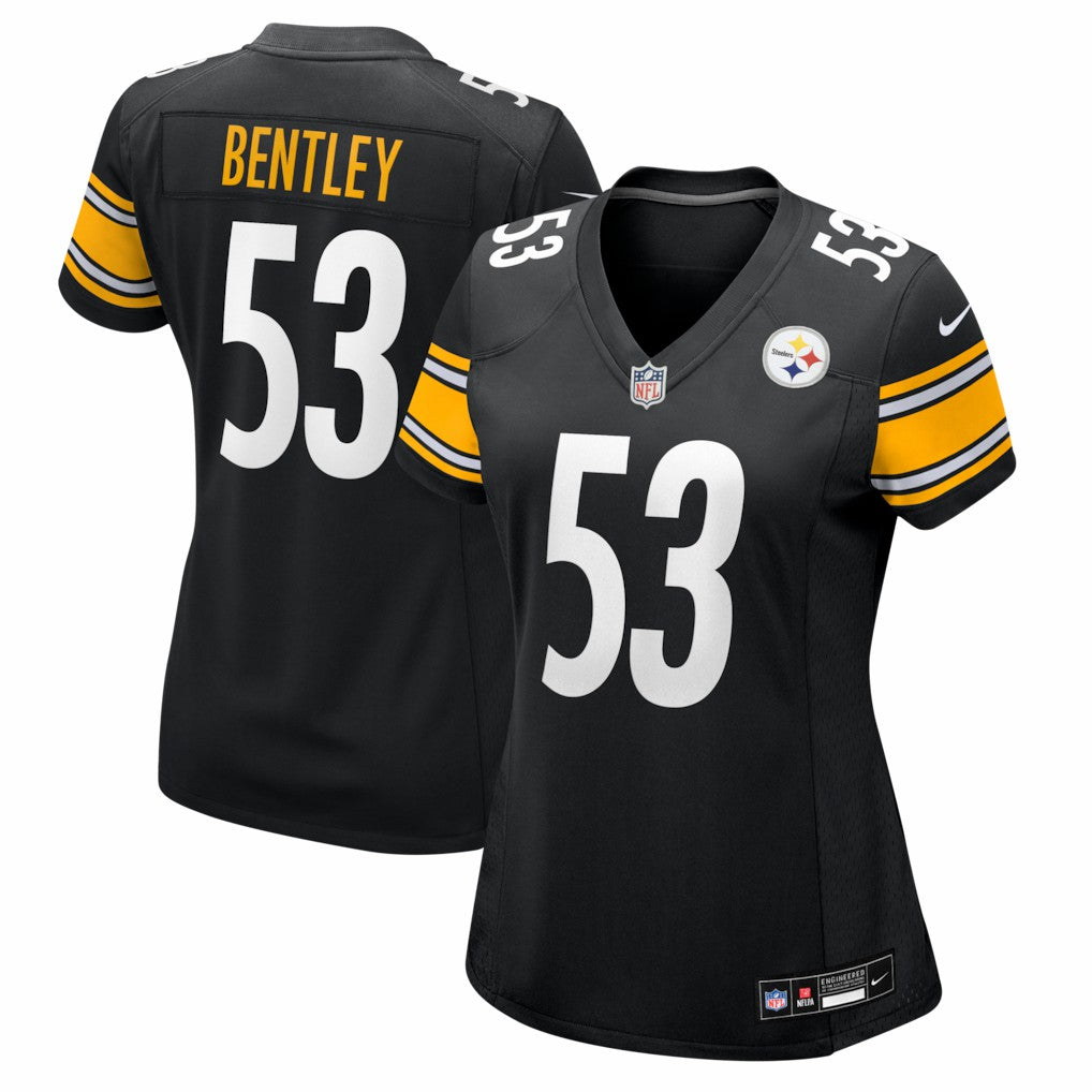 Nike JaWhaun Bentley Pittsburgh Steelers Women's Team Game Jersey Black