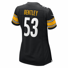 Nike JaWhaun Bentley Pittsburgh Steelers Women's Team Game Jersey Black