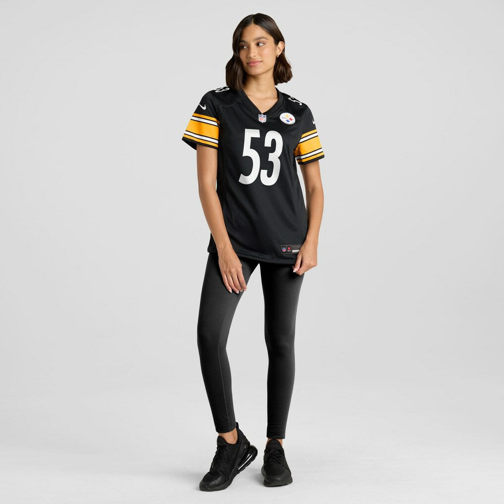 Nike JaWhaun Bentley Pittsburgh Steelers Women's Team Game Jersey Black