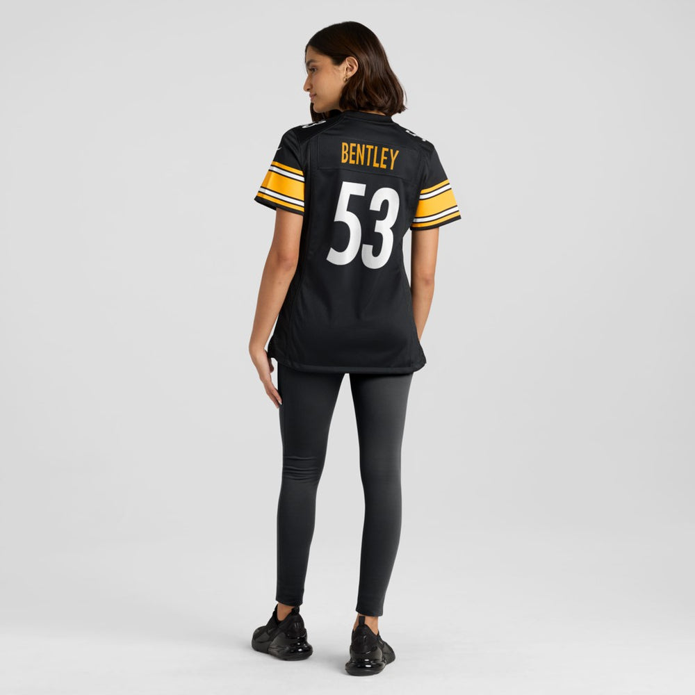 Nike JaWhaun Bentley Pittsburgh Steelers Women's Team Game Jersey Black