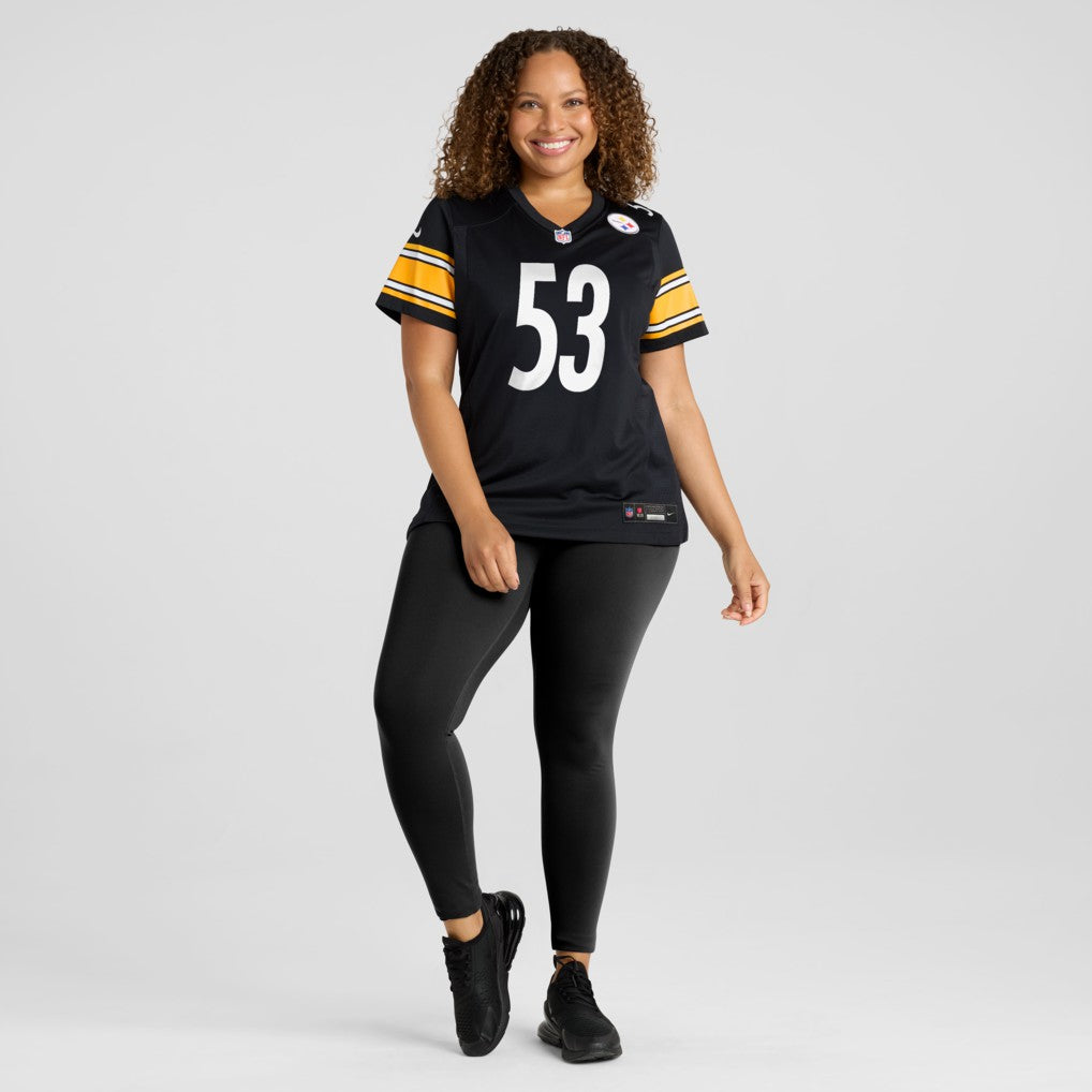Nike JaWhaun Bentley Pittsburgh Steelers Women's Team Game Jersey Black