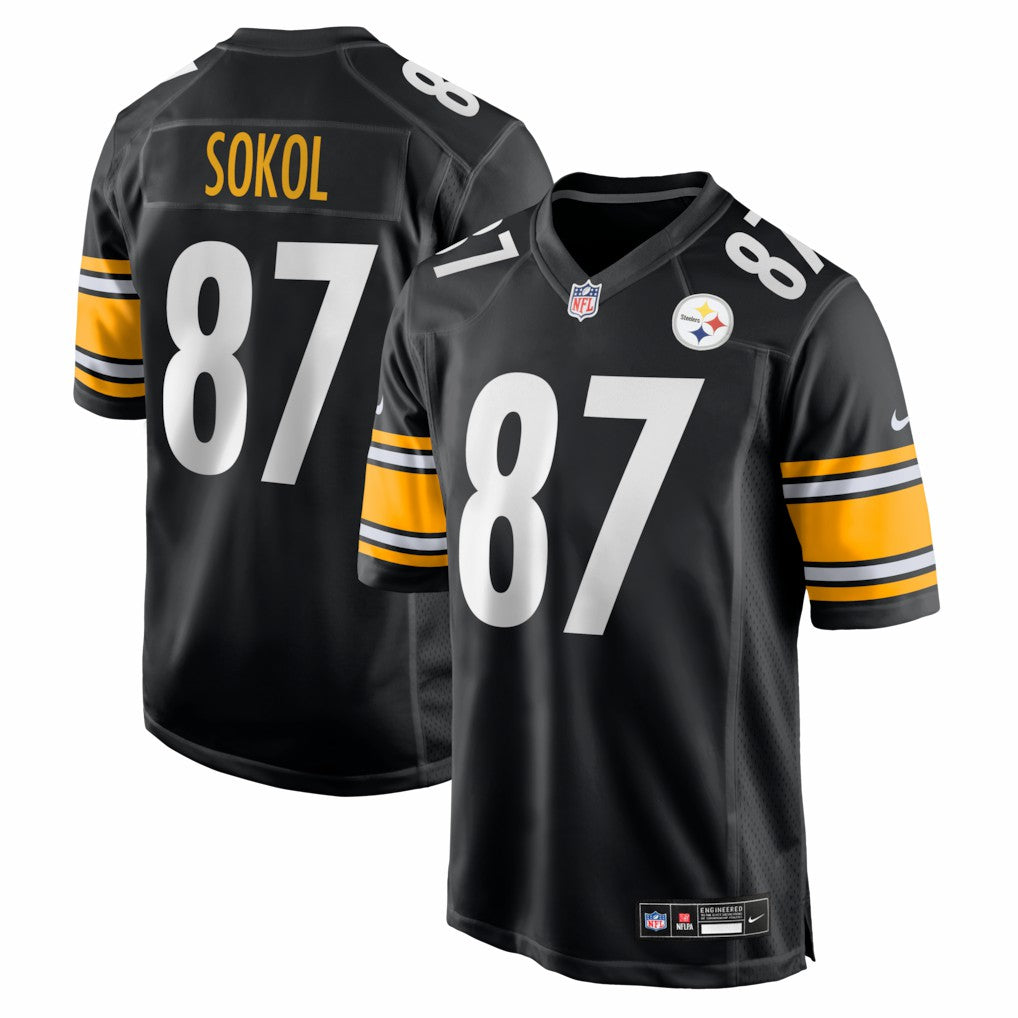 Nike Matt Sokol Pittsburgh Steelers Team Game Jersey Black