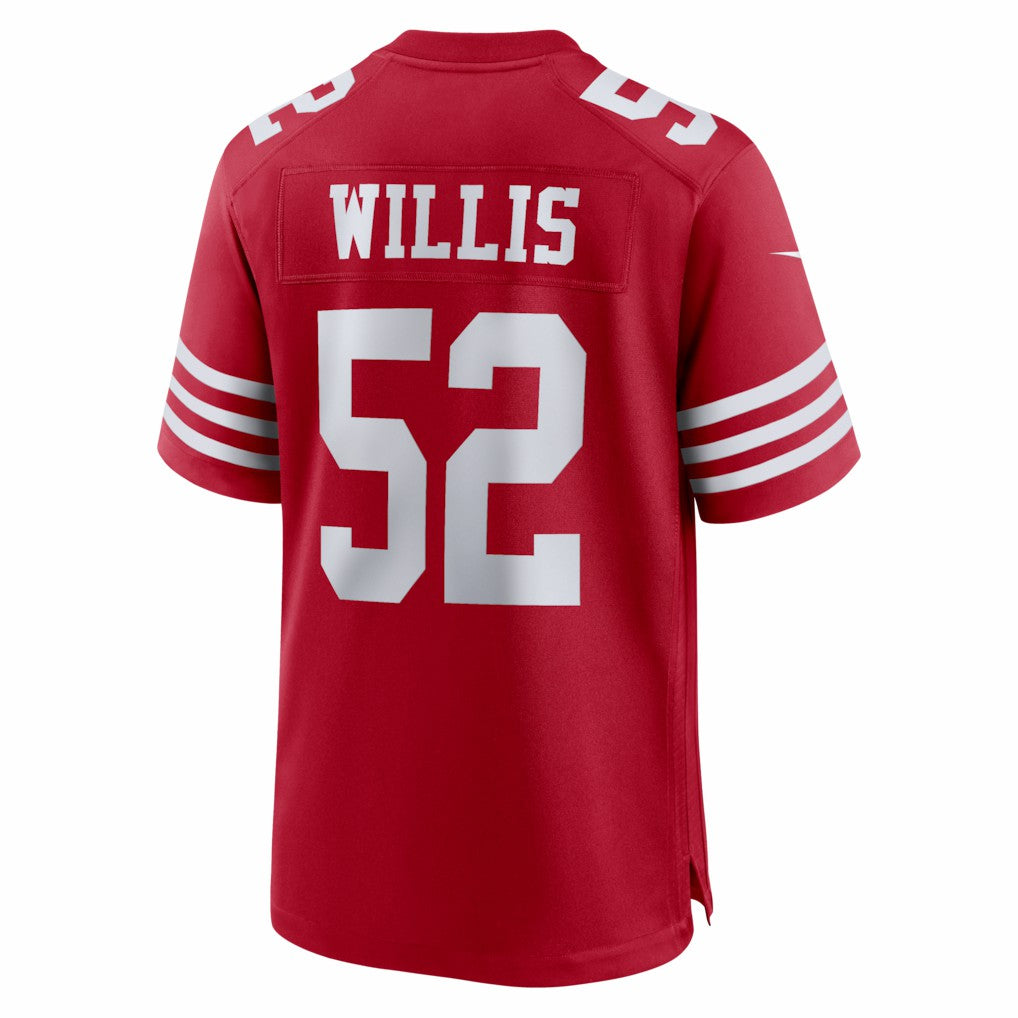 Nike Messiah Swinson San Francisco 49ers Team Game Jersey Scarlet