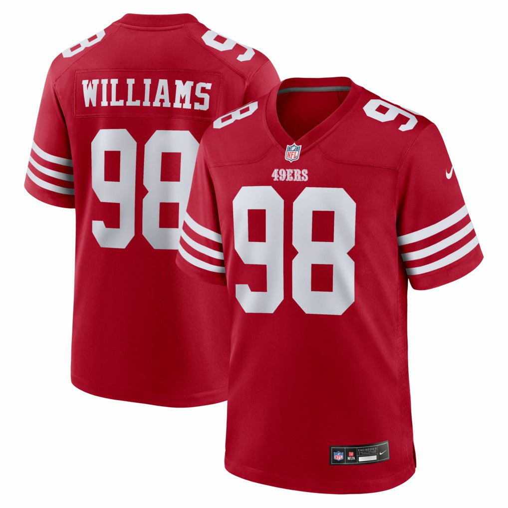 Nike Messiah Swinson San Francisco 49ers Team Game Jersey Scarlet