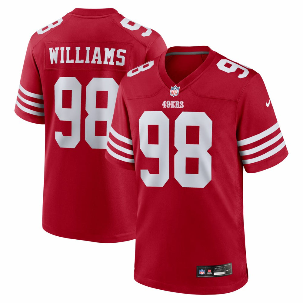 Nike Messiah Swinson San Francisco 49ers Team Game Jersey Scarlet