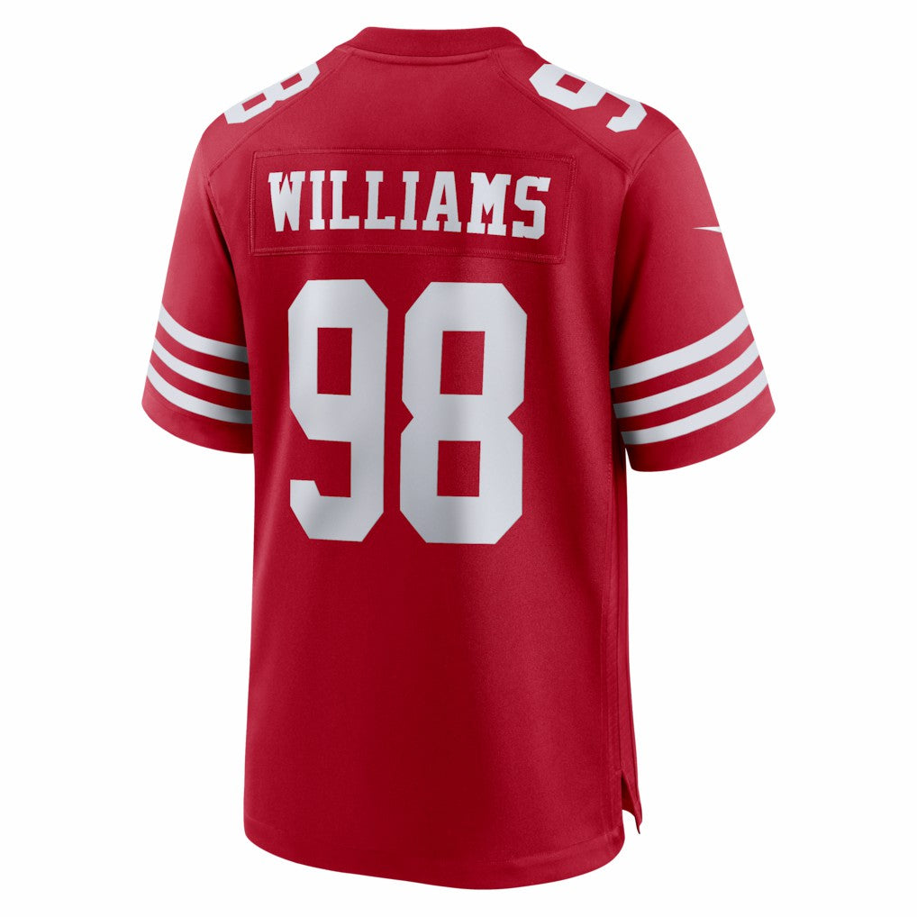 Nike Messiah Swinson San Francisco 49ers Team Game Jersey Scarlet