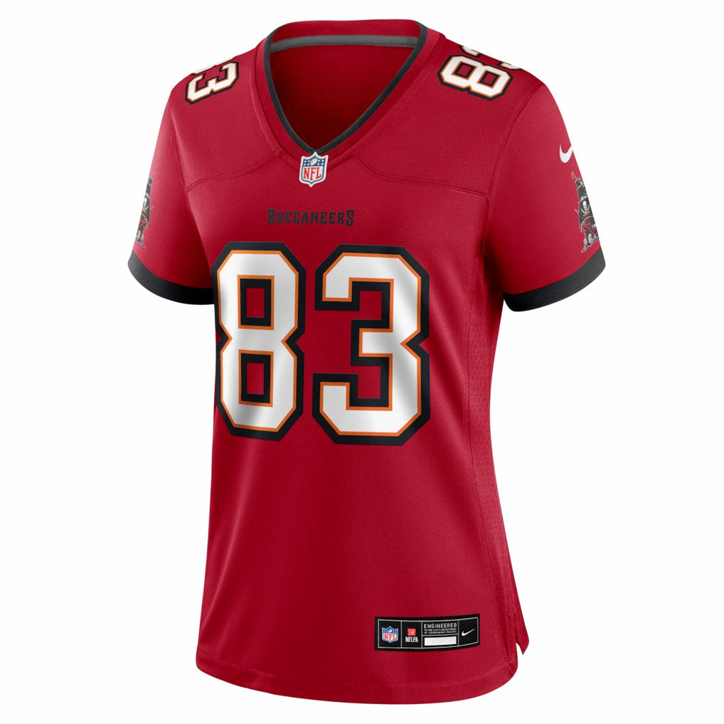 Nike Caden Prieskorn Tampa Bay Buccaneers Women's Team Game Jersey Red