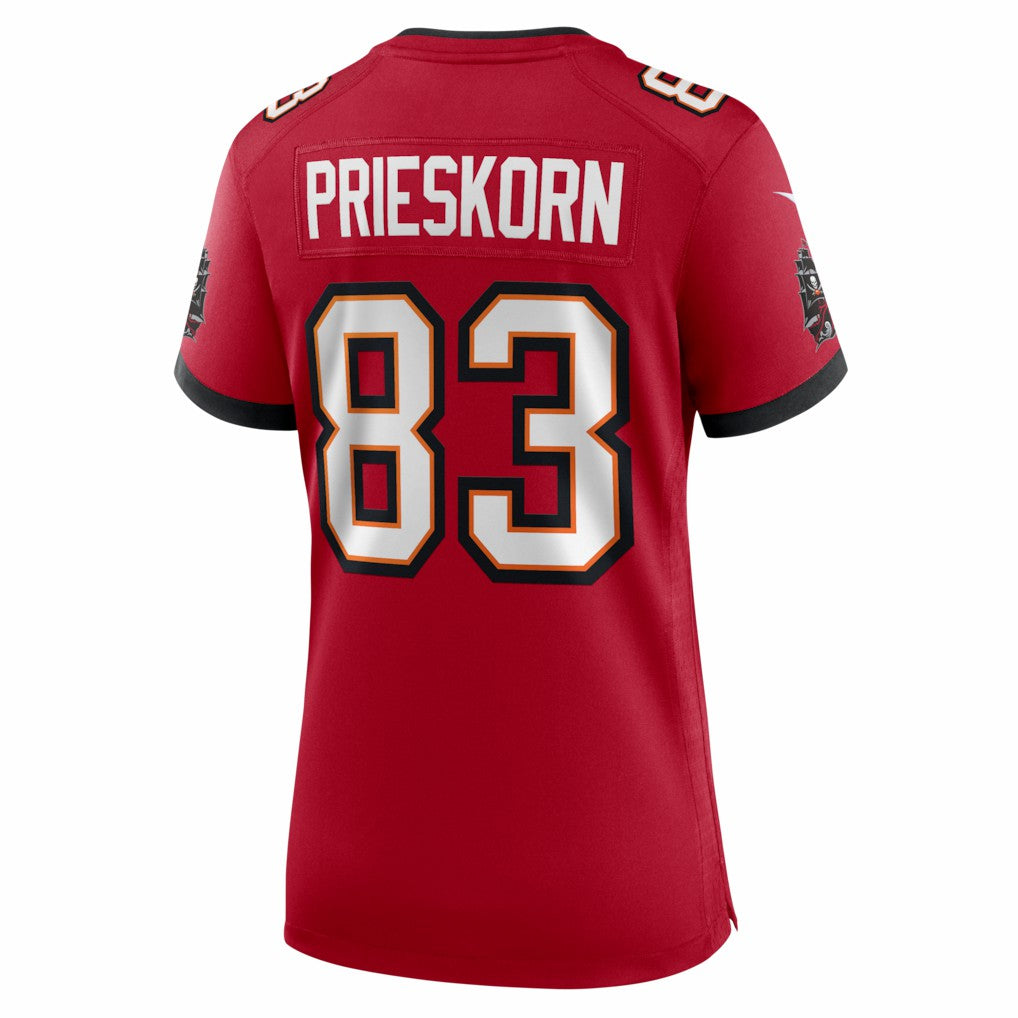 Nike Caden Prieskorn Tampa Bay Buccaneers Women's Team Game Jersey Red