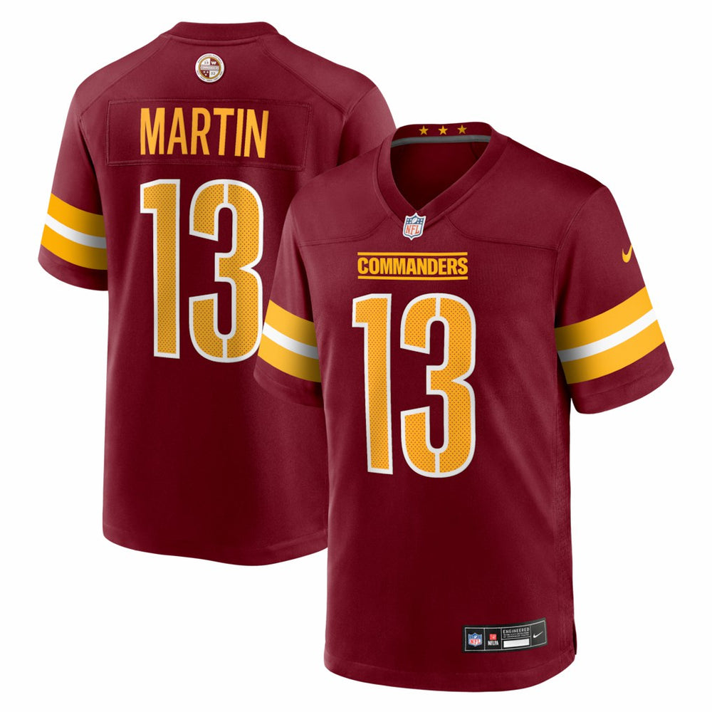 Nike Tay Martin Washington Commanders Team Game Jersey Burgundy