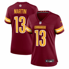 Nike Tay Martin Washington Commanders Women's Team Game Jersey Burgundy
