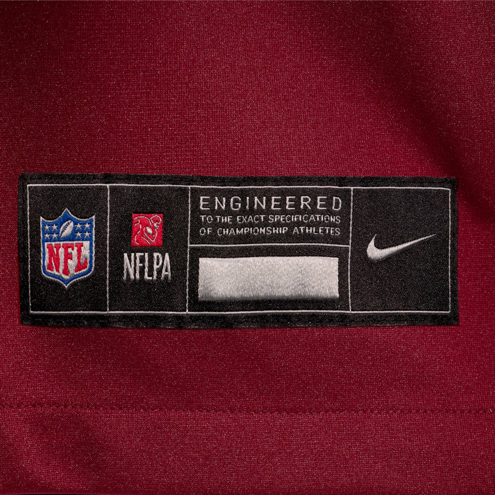 Nike Car'lin Vigers Washington Commanders Team Game Jersey Burgundy