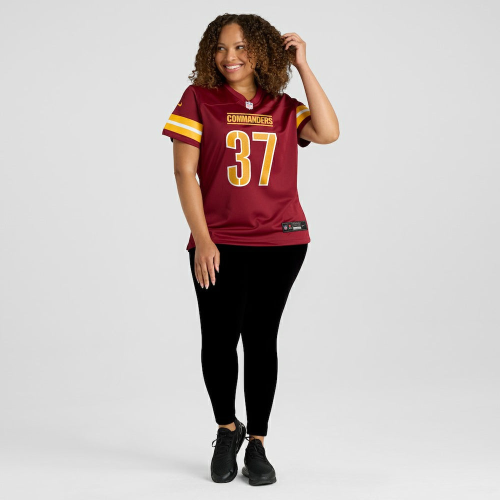 Nike Car'lin Vigers Washington Commanders Women's Team Game Jersey Burgundy