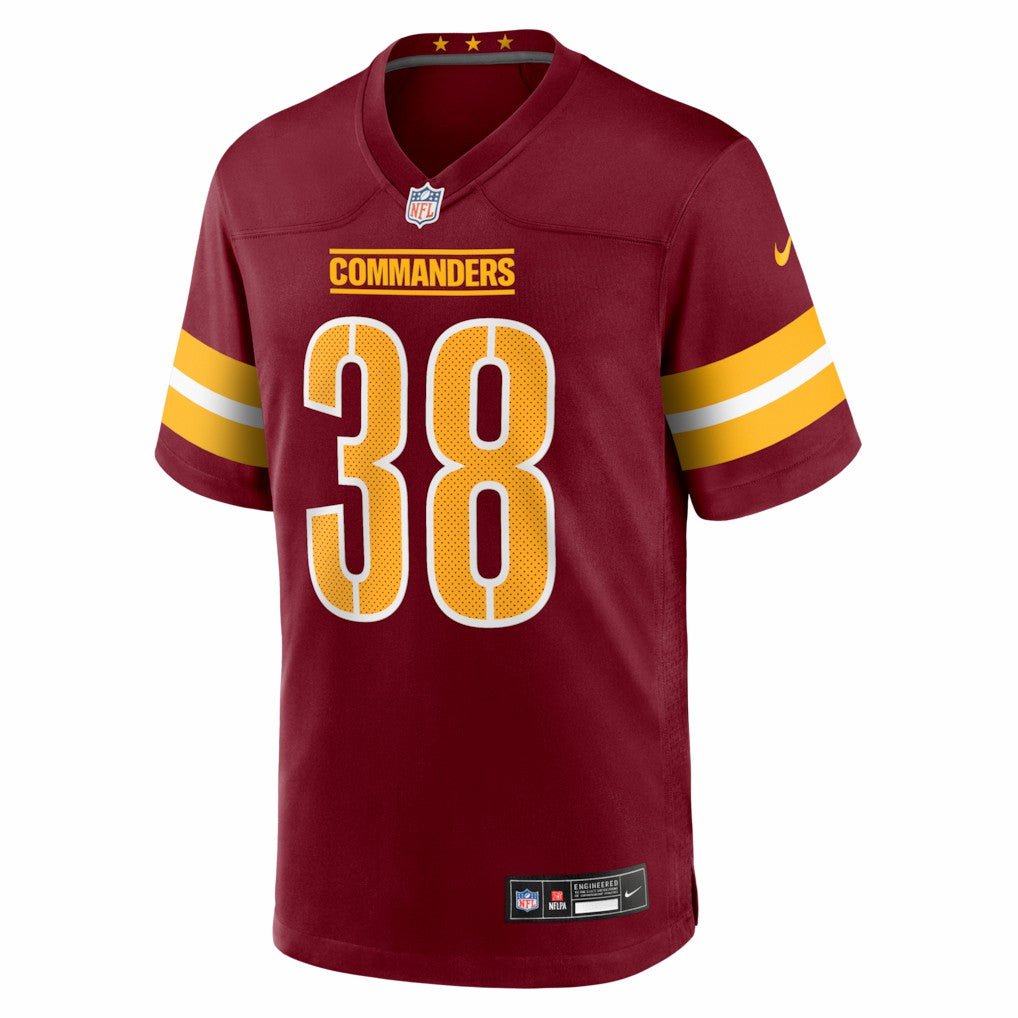 Nike Chase Edmonds Washington Commanders Team Game Jersey Burgundy