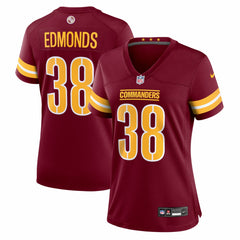 Nike Chase Edmonds Washington Commanders Women's Team Game Jersey Burgundy
