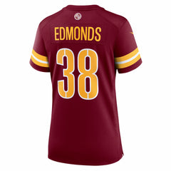 Nike Chase Edmonds Washington Commanders Women's Team Game Jersey Burgundy