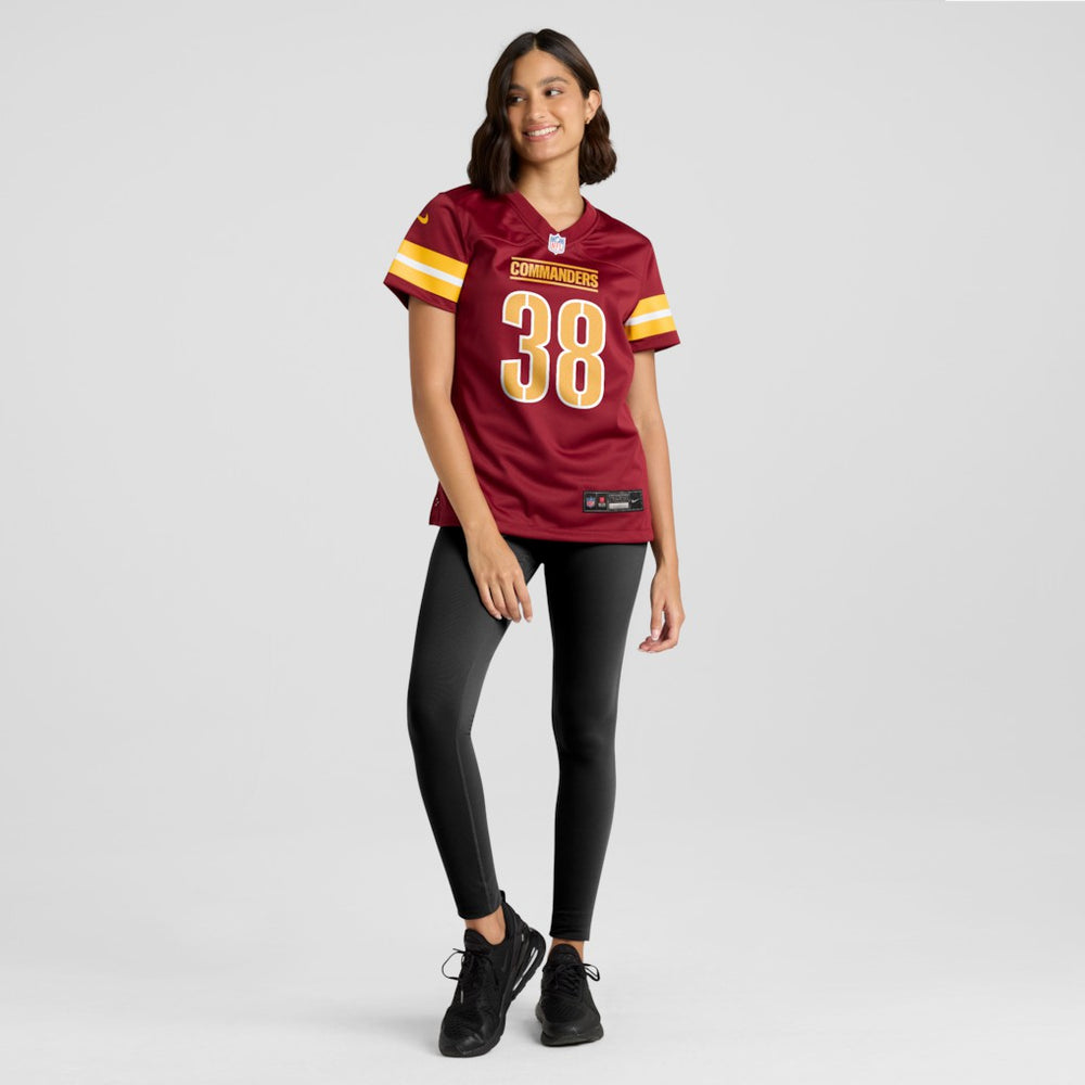 Nike Chase Edmonds Washington Commanders Women's Team Game Jersey Burgundy
