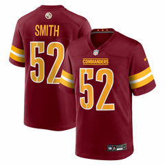 Nike Preston Smith Washington Commanders Team Game Jersey Burgundy