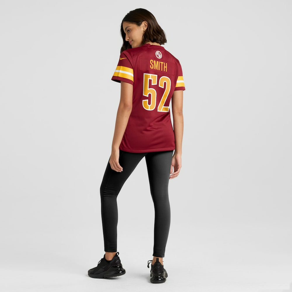 Nike Preston Smith Washington Commanders Women's Team Game Jersey Burgundy