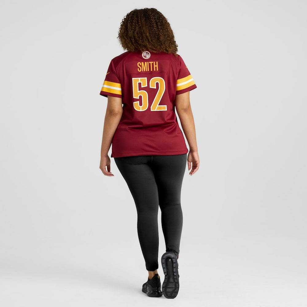Nike Preston Smith Washington Commanders Women's Team Game Jersey Burgundy