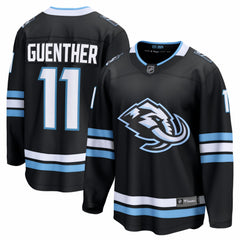 Dylan Guenther Utah Mammoth Fanatics Home Breakaway Player Jersey - Black - NHL 203513283