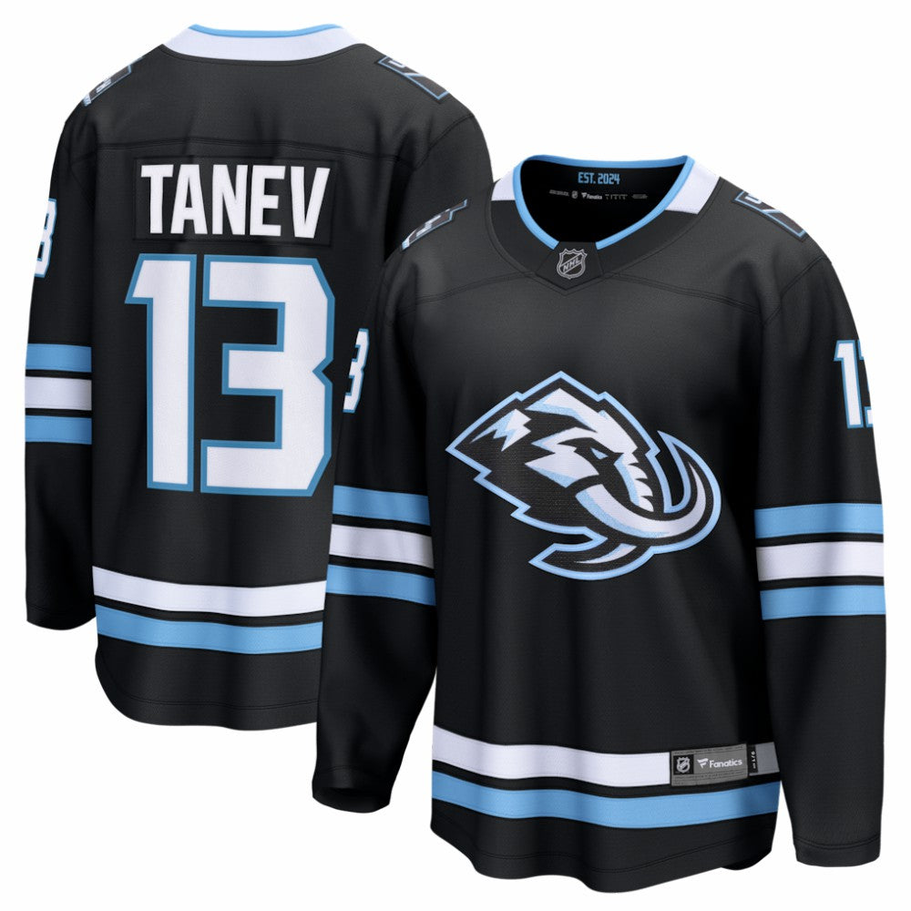 Brandon Tanev Utah Mammoth Fanatics Home Breakaway Player Jersey - Black - NHL 203513286