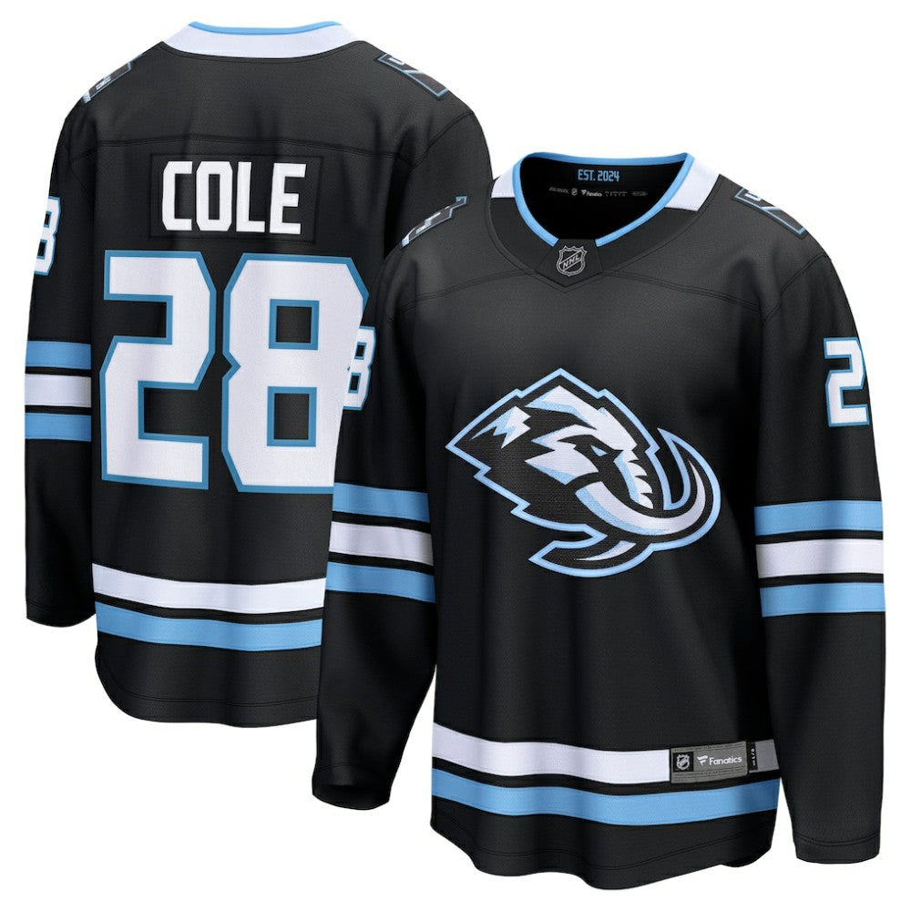 Ian Cole Utah Mammoth Fanatics Home Breakaway Player Jersey - Black - NHL 203513287