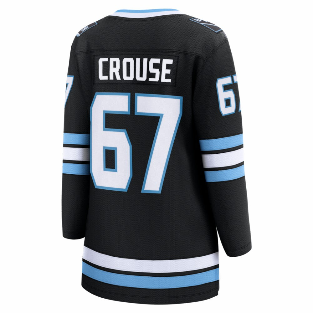 Lawson Crouse Utah Mammoth Fanatics Women's Home Breakaway Player Jersey - Black - NHL 203513292