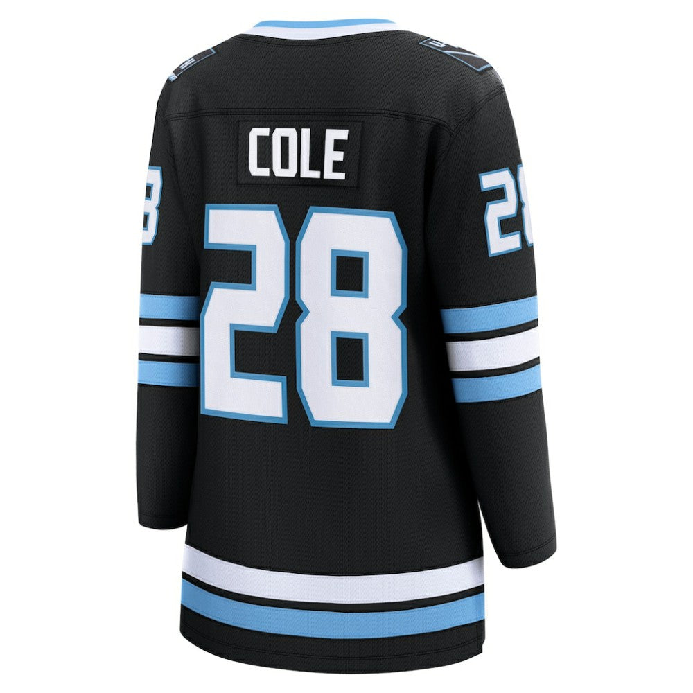 Ian Cole Utah Mammoth Fanatics Women's Home Breakaway Player Jersey - Black - NHL 203513294