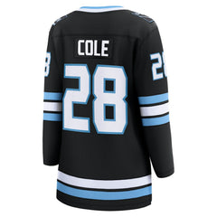 Ian Cole Utah Mammoth Fanatics Women's Home Breakaway Player Jersey - Black - NHL 203513294
