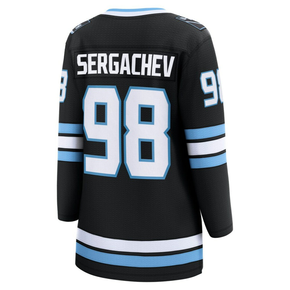 Mikhail Sergachev Utah Mammoth Fanatics Women's Home Breakaway Player Jersey - Black - NHL 203513295
