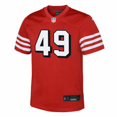 Nike The Faithful San Francisco 49ers Youth Alternate 2 Game Jersey Scarlet