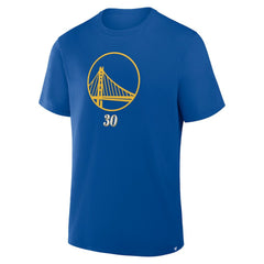Stephen Curry Golden State Warriors In The Paint Name & Number T-Shirt for sale Royal | Fanatics online