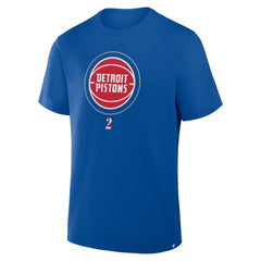 Cade Cunningham Detroit Pistons In The Paint Name & Number T-Shirt for sale Blue | Fanatics discount