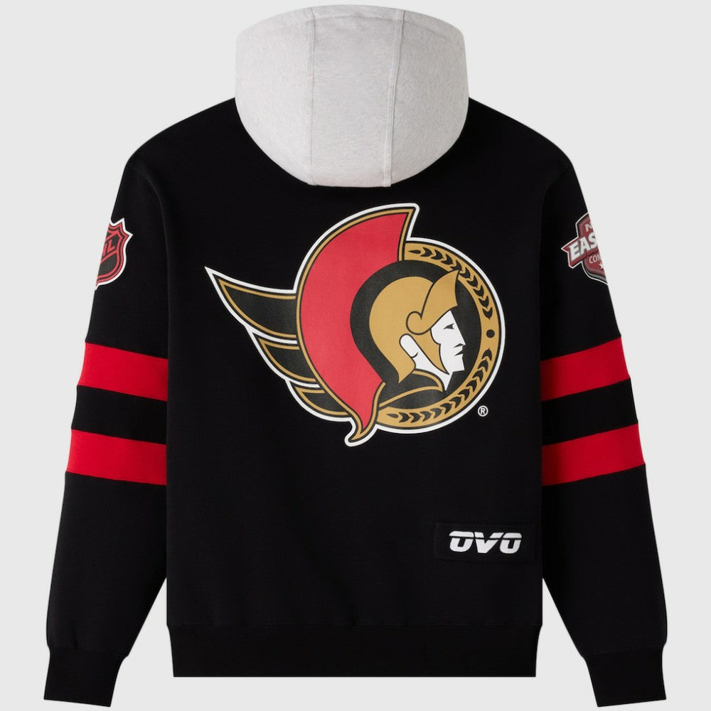 Ottawa Senators OVO x NHL Fleece Hoodie - Black - NHL 203514857