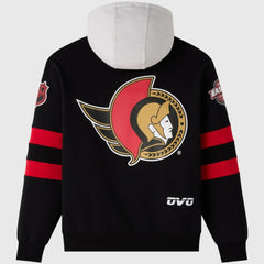 Ottawa Senators OVO x NHL Fleece Hoodie - Black - NHL 203514857