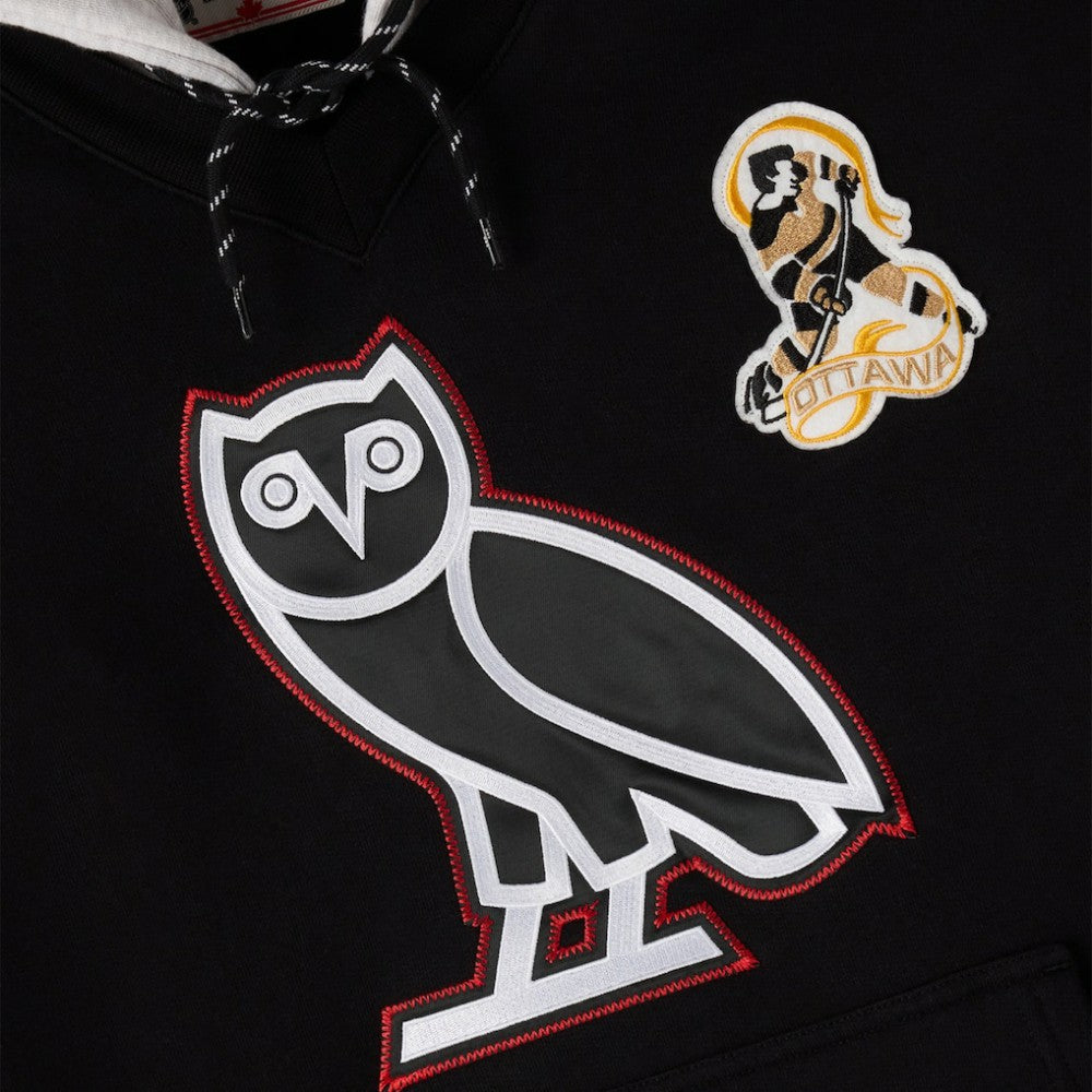 Ottawa Senators OVO x NHL Fleece Hoodie - Black - NHL 203514857