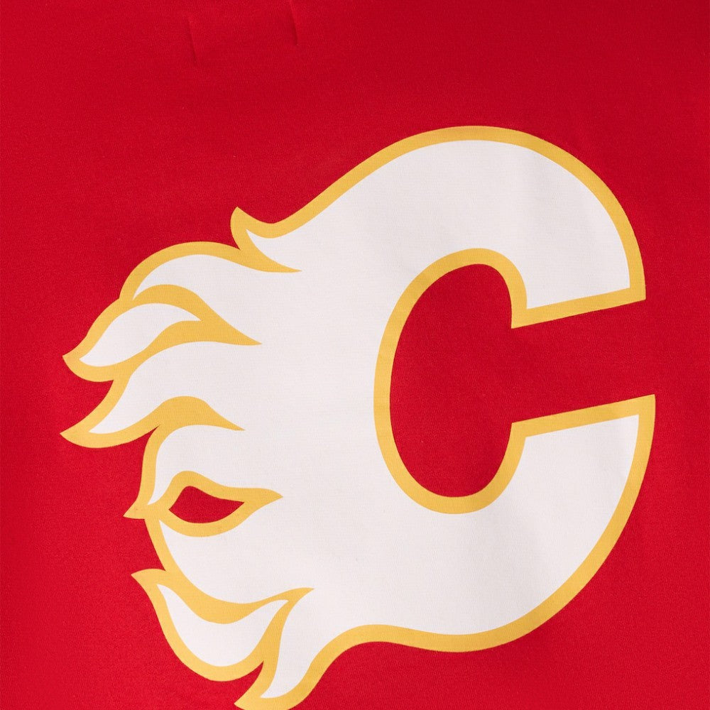 Calgary Flames OVO x NHL Fleece Hoodie - Red - NHL 203514862