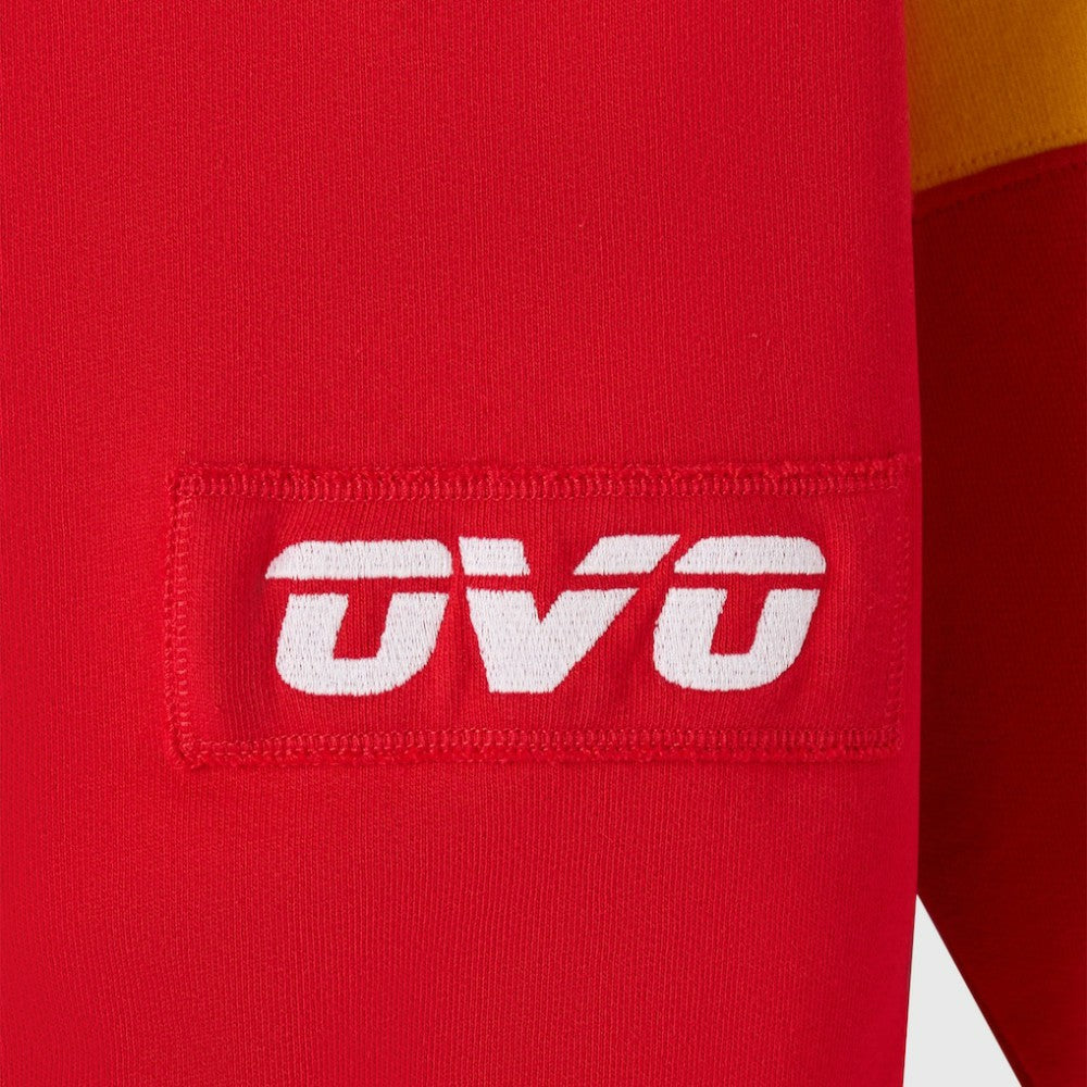 Calgary Flames OVO x NHL Fleece Hoodie - Red - NHL 203514862