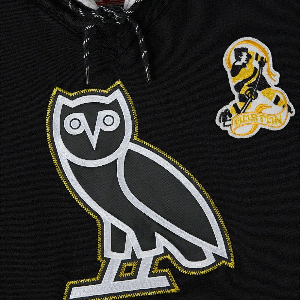 Boston Bruins OVO x NHL Fleece Hoodie - Black - NHL 203514865