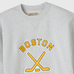 Boston Bruins OVO x NHL Fleece Sweatshirt - Heather Gray - NHL 203514877