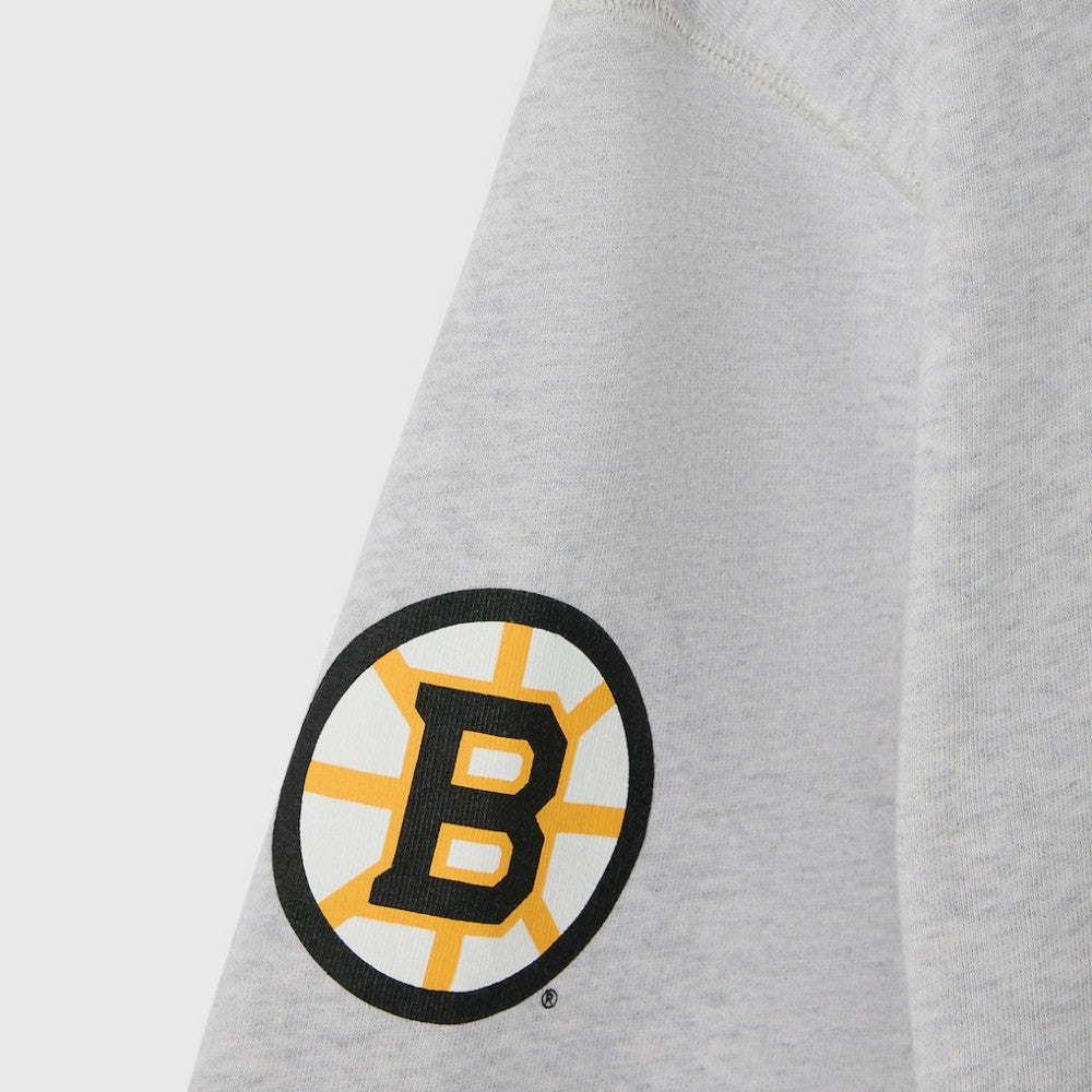 Boston Bruins OVO x NHL Fleece Sweatshirt - Heather Gray - NHL 203514877