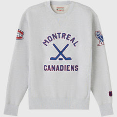 Montreal Canadiens OVO x NHL Fleece Sweatshirt - Heather Gray - NHL 203514879
