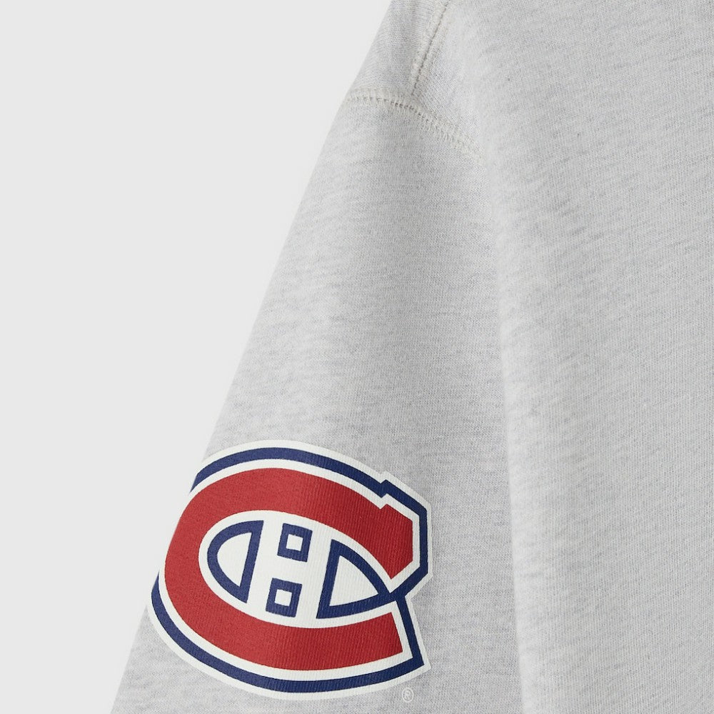 Montreal Canadiens OVO x NHL Fleece Sweatshirt - Heather Gray - NHL 203514879