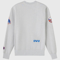 New York Islanders OVO x NHL Fleece Sweatshirt - Heather Gray - NHL 203514880