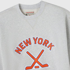 New York Islanders OVO x NHL Fleece Sweatshirt - Heather Gray - NHL 203514880