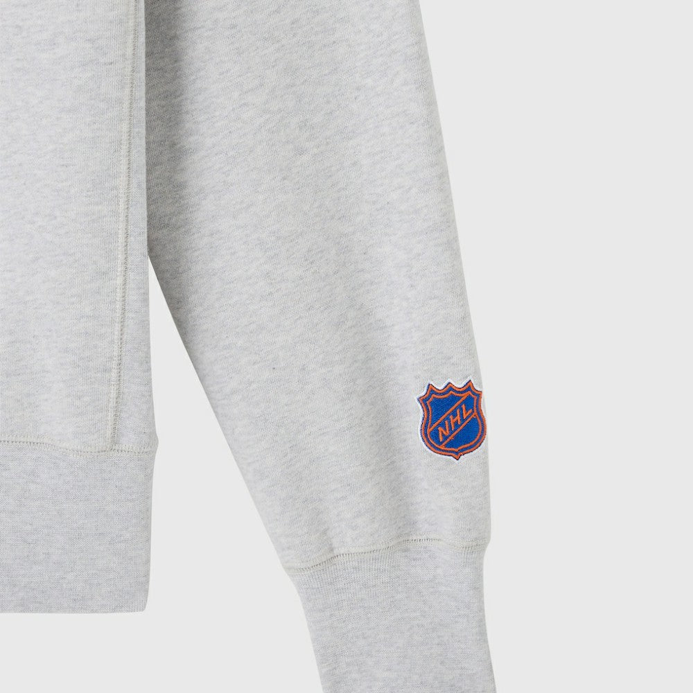New York Islanders OVO x NHL Fleece Sweatshirt - Heather Gray - NHL 203514880