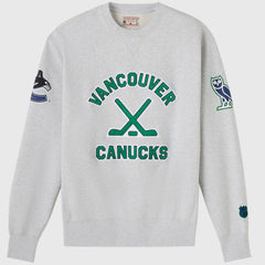 Vancouver Canucks OVO x NHL Fleece Sweatshirt - Heather Gray - NHL 203514888
