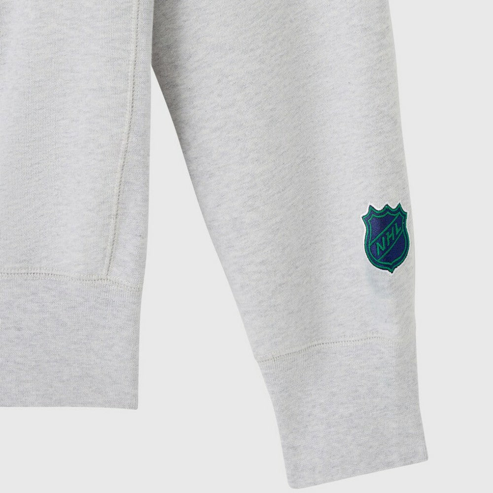 Vancouver Canucks OVO x NHL Fleece Sweatshirt - Heather Gray - NHL 203514888