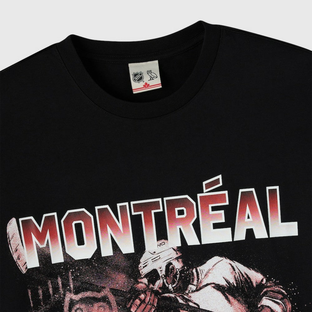 Montreal Canadiens OVO x NHL Graphic T-Shirt - Black - NHL 203514907